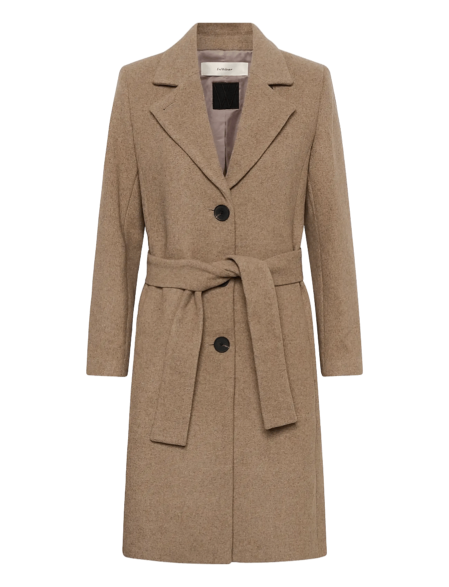 InWear - ZORAHIW CLASSIC COAT - winterjacken - sandy grey melange - 0