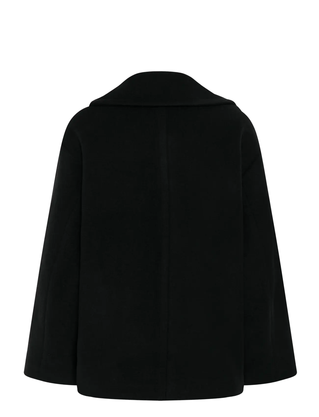 InWear - ZORAHIW SHORT DB COAT - winter jackets - black - 2