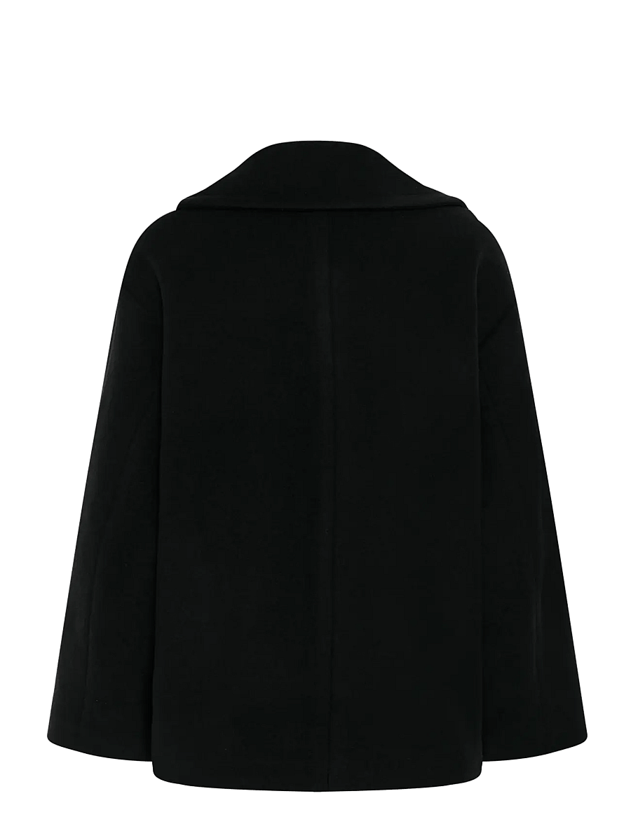InWear - ZORAHIW SHORT DB COAT - winter jackets - black - 2
