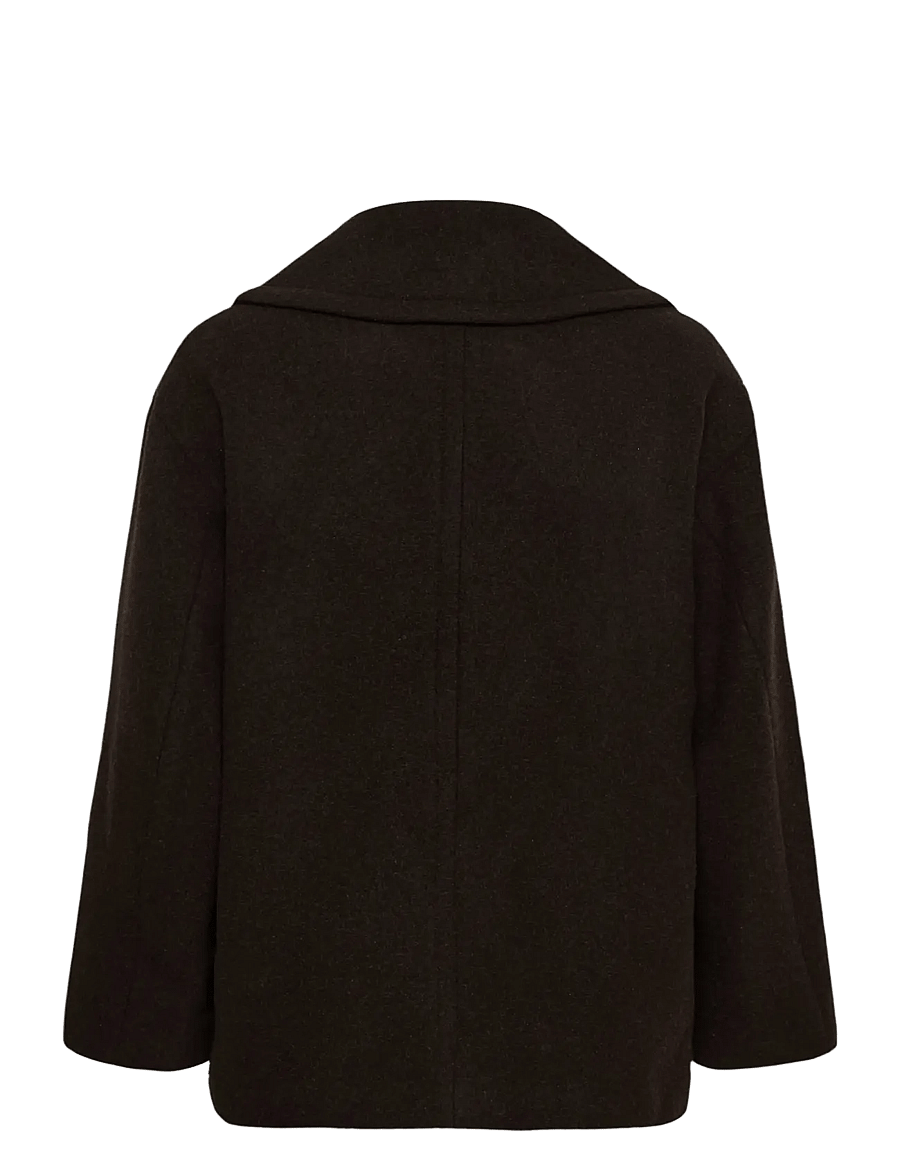 InWear - ZORAHIW SHORT DB COAT - winterjacken - chocolate brown - 2