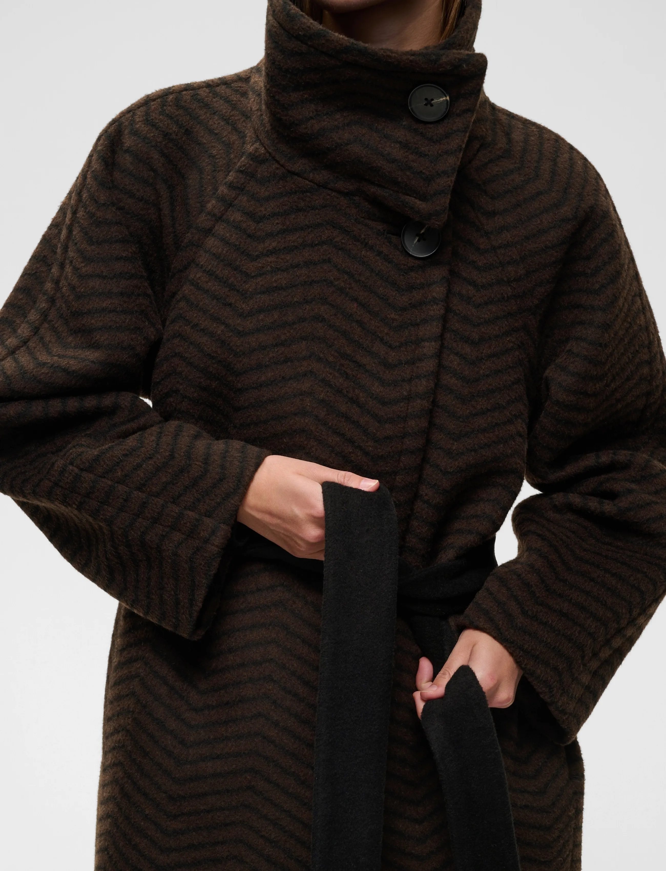 InWear Zaschaiw Collar Coat vinterjackor dam – bild 6