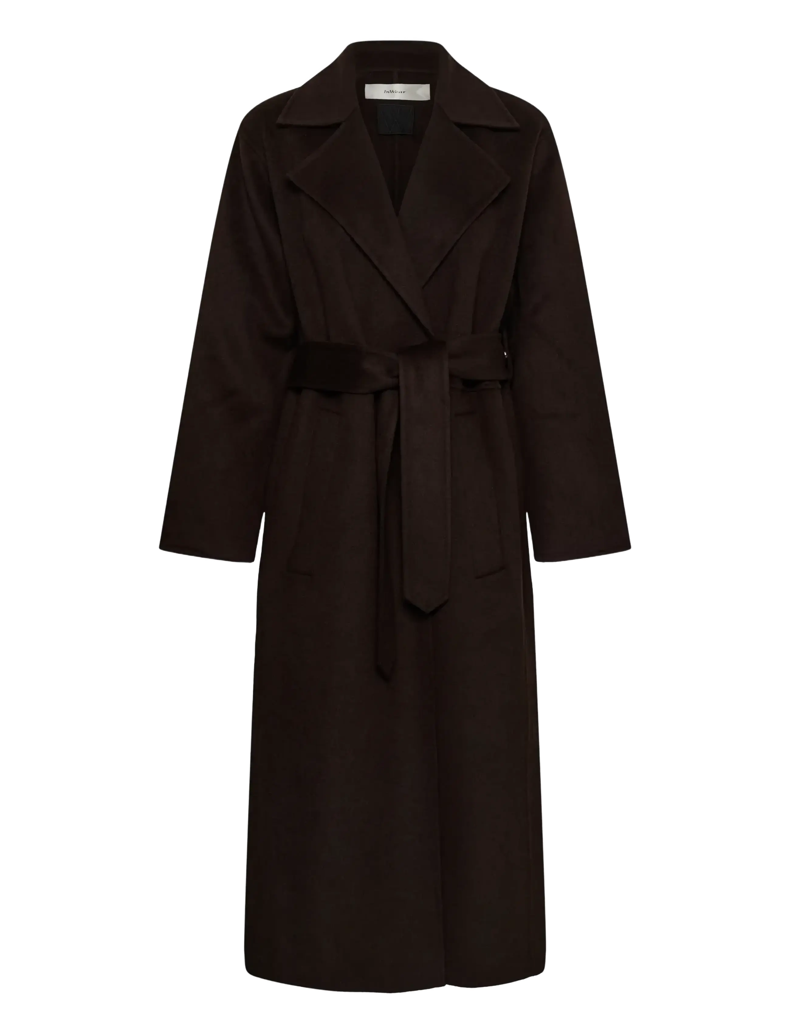 InWear - ZILLAIW LONG COAT - chocolate brown - 1