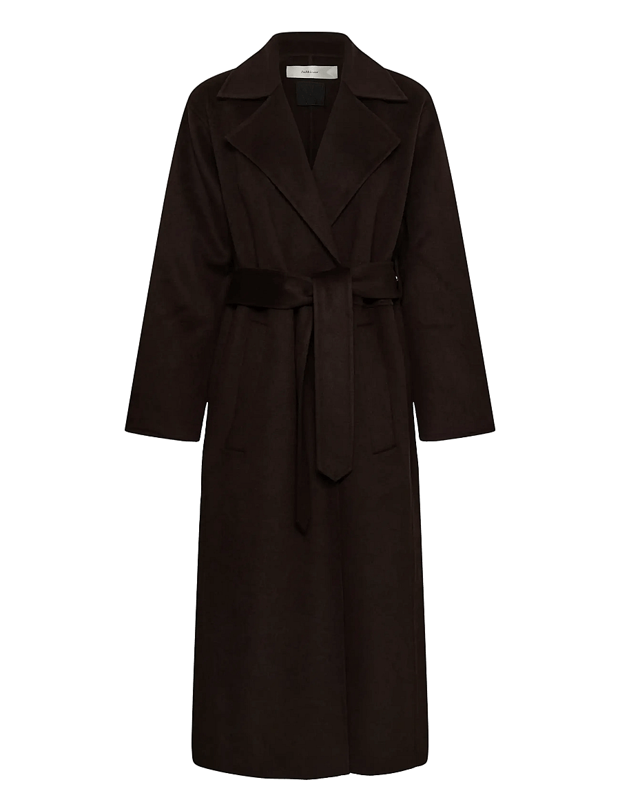 InWear - ZILLAIW LONG COAT - chocolate brown - 1