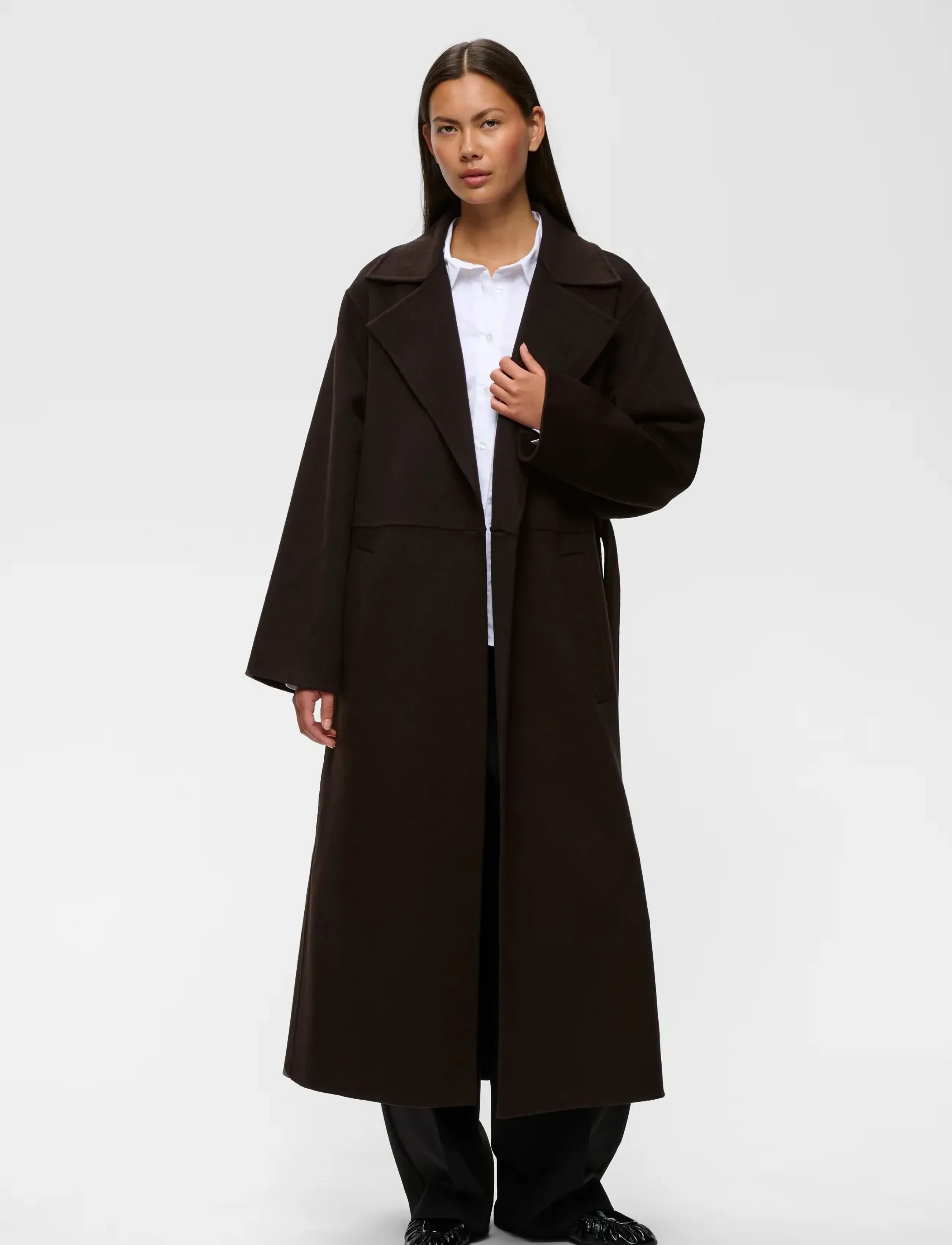 InWear - ZILLAIW LONG COAT - chocolate brown - 4