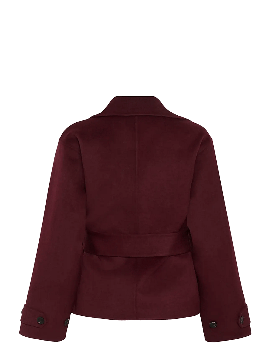 InWear - ZILLAIW SHORT COAT - zinfandel - 2