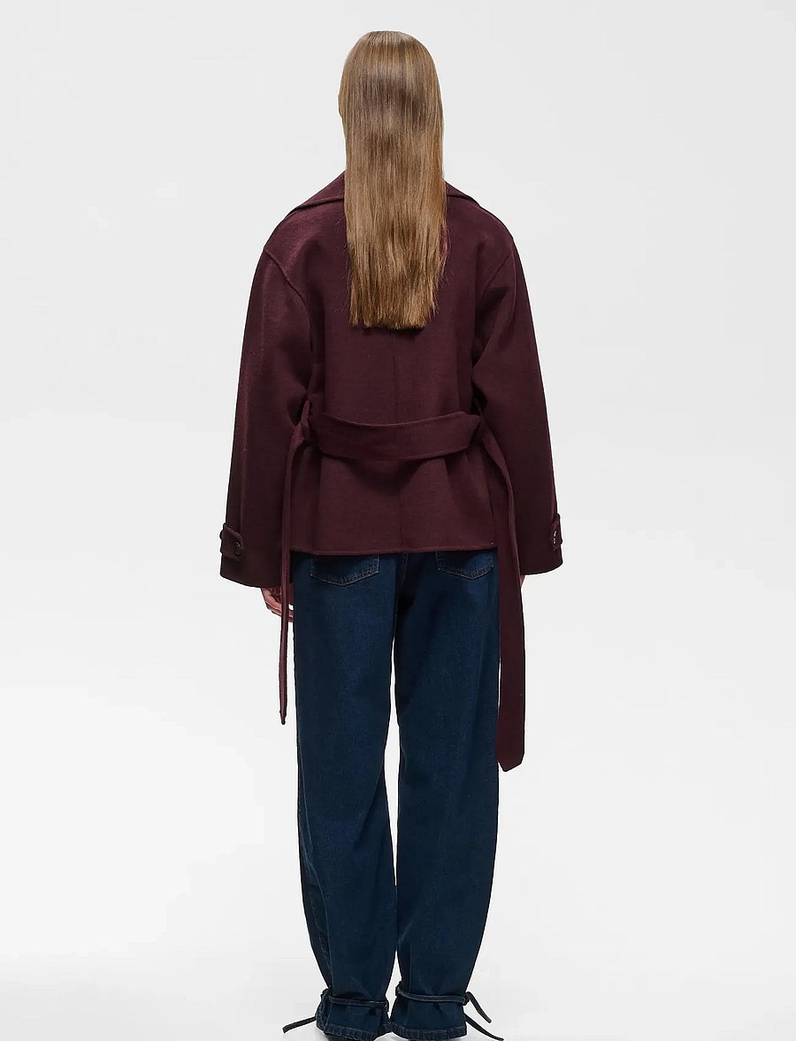 InWear - ZILLAIW SHORT COAT - zinfandel - 4