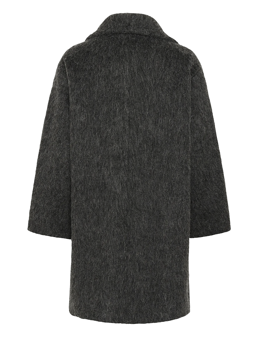 InWear - ZUZIEIW COCOON COAT - talvejoped - dark grey melange - 2