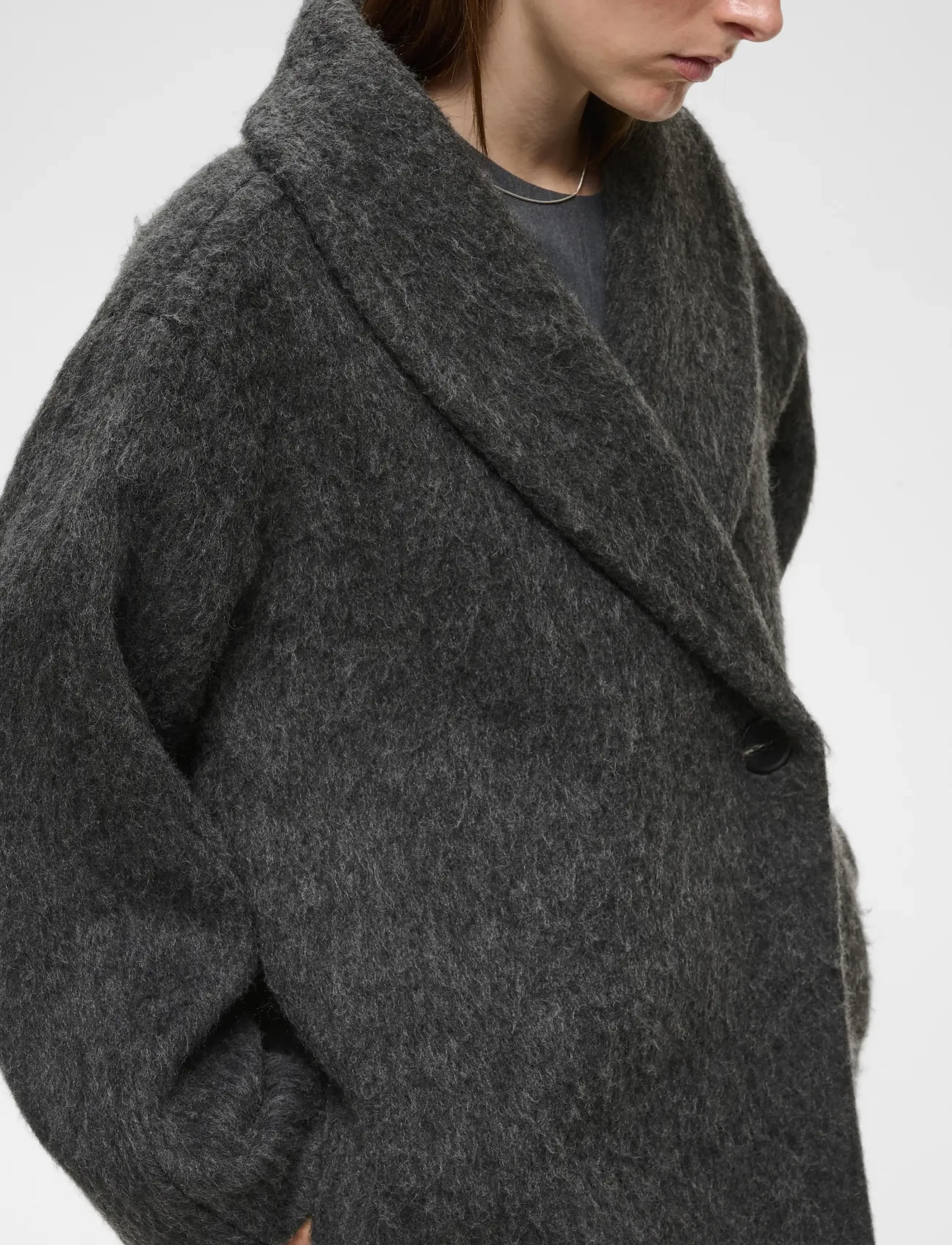 InWear Zuzieiw Cocoon Coat tunna kappor dam – bild 4