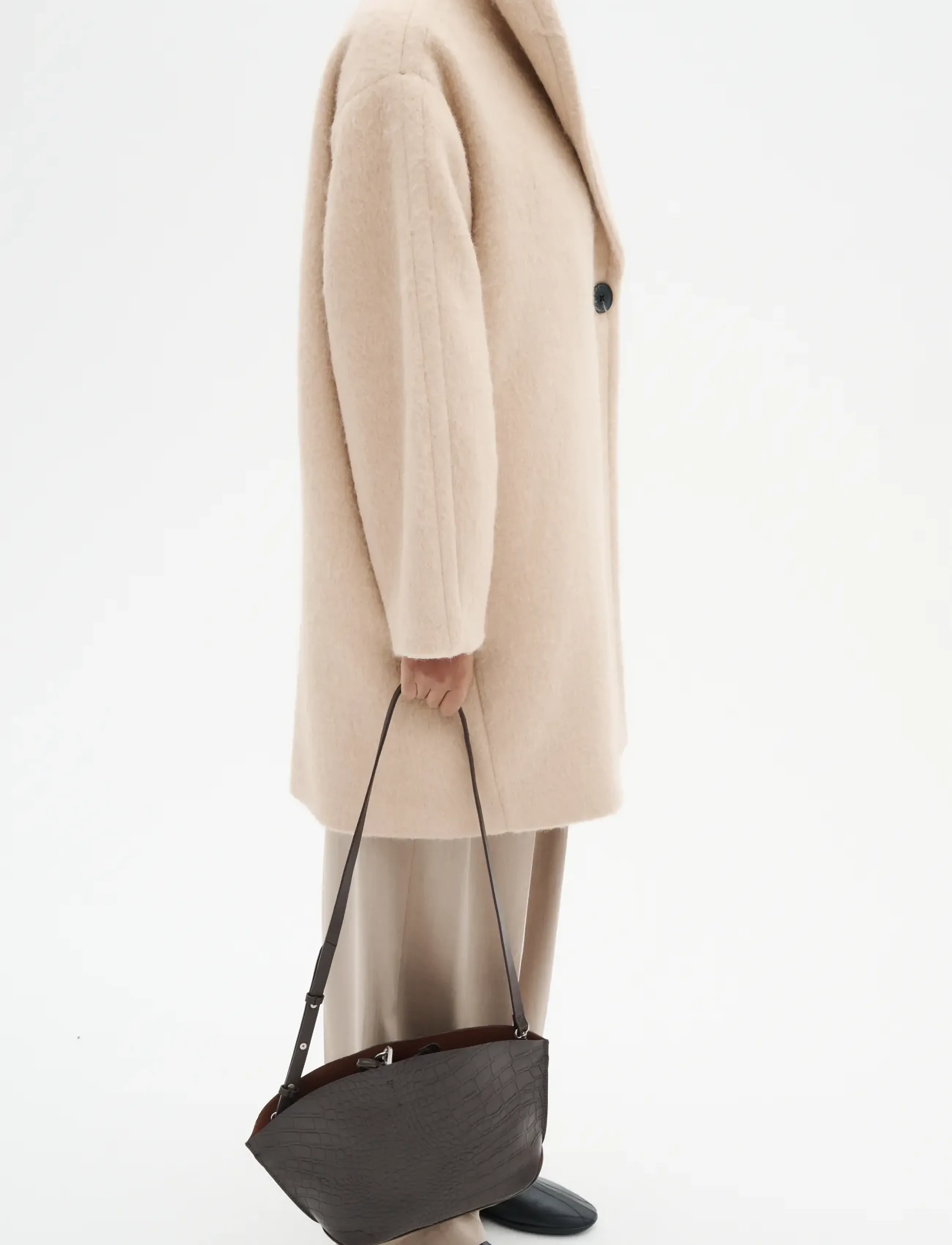 InWear Zuzieiw Cocoon Coat tunna kappor dam – bild 2