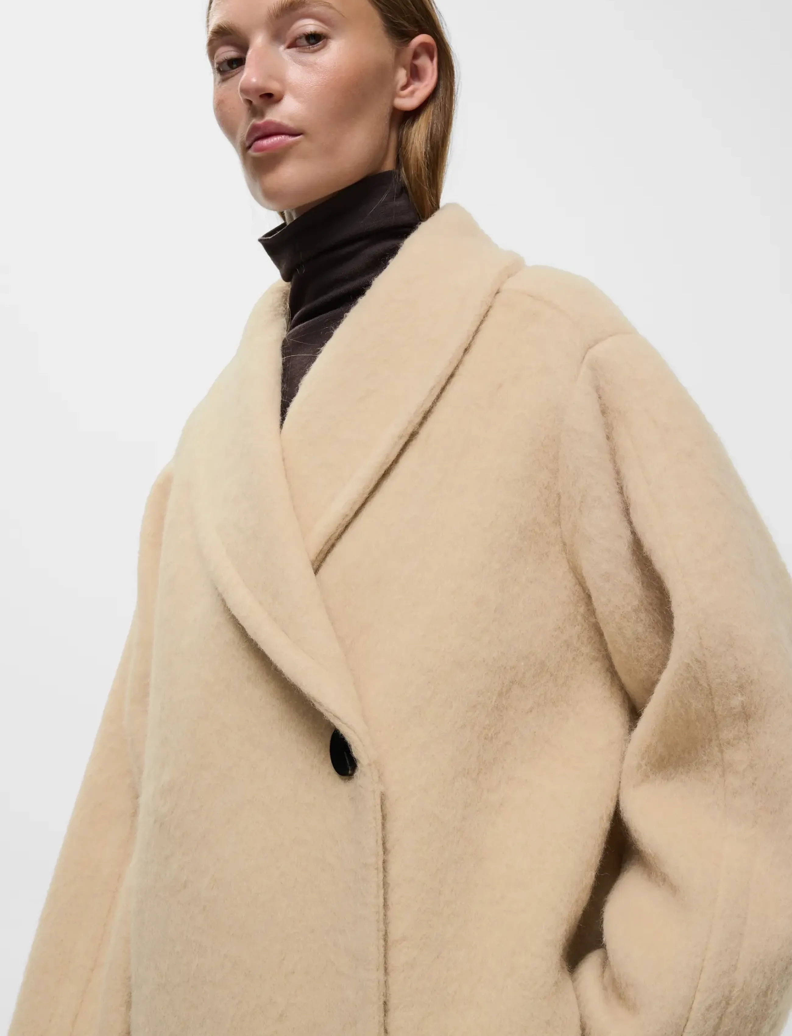 InWear Zuzieiw Cocoon Coat tunna kappor dam – bild 4