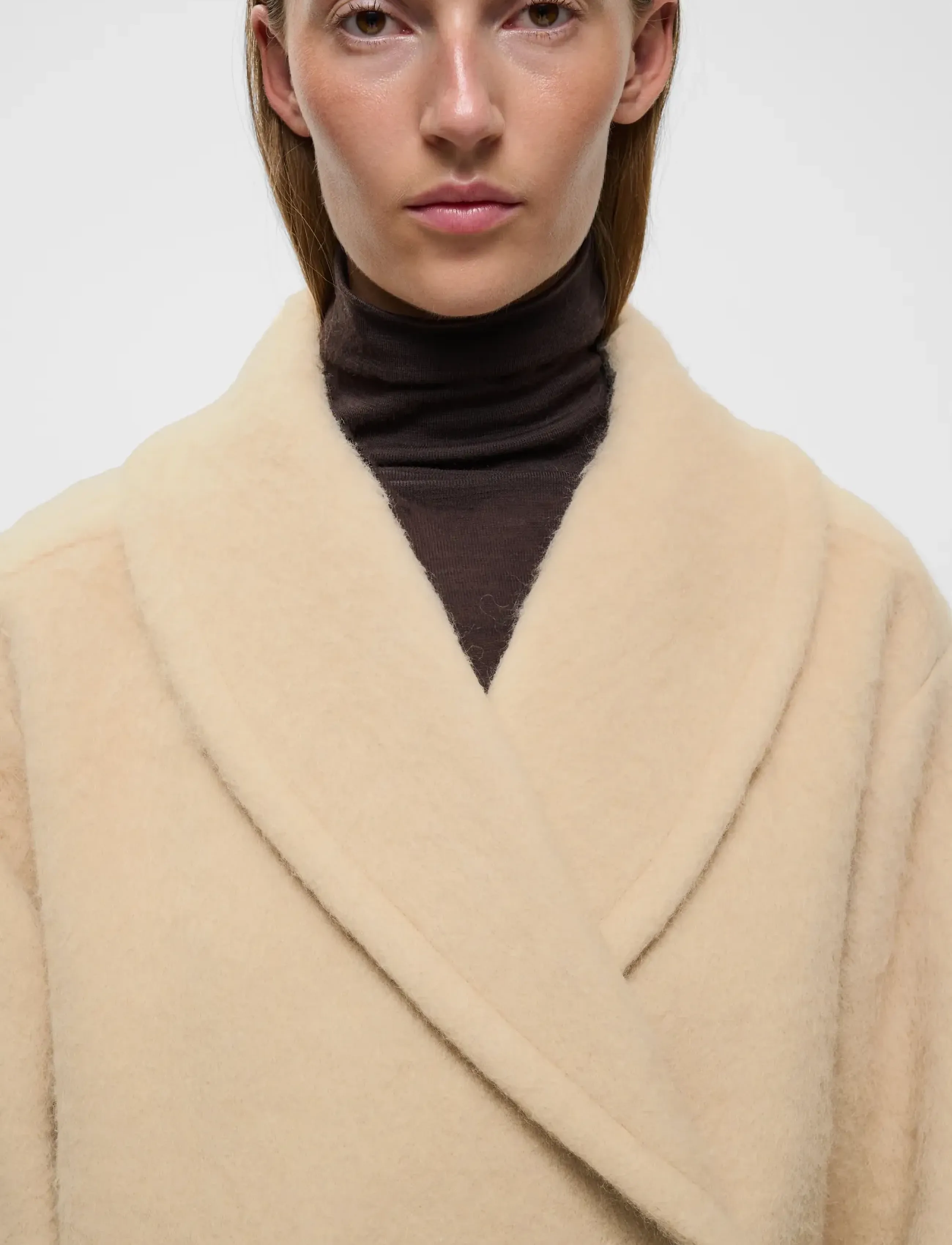 InWear Zuzieiw Cocoon Coat tunna kappor dam – bild 6