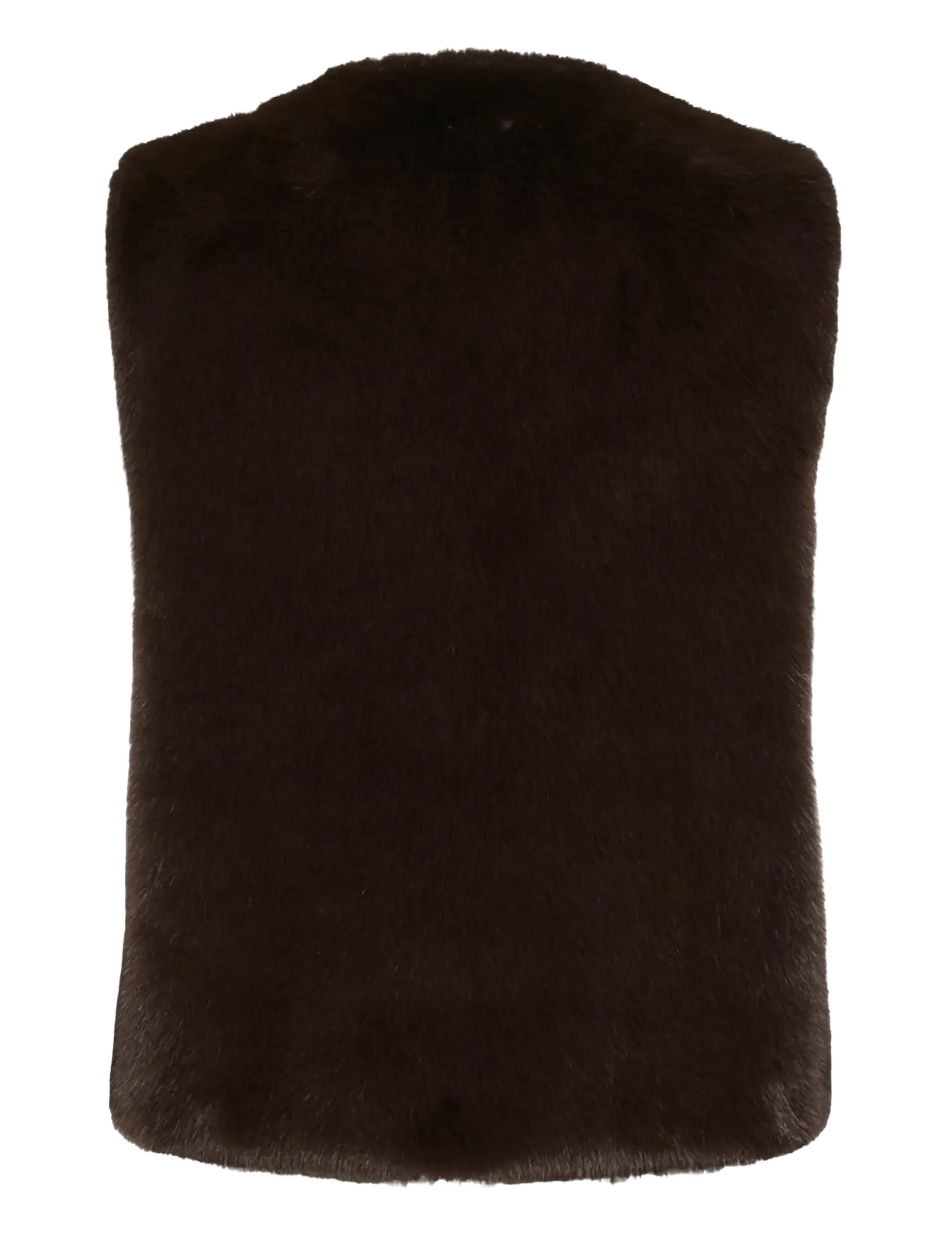 InWear - ZABELLEIW WAISTCOAT - fleece- och teddyvästar - chocolate brown - 2