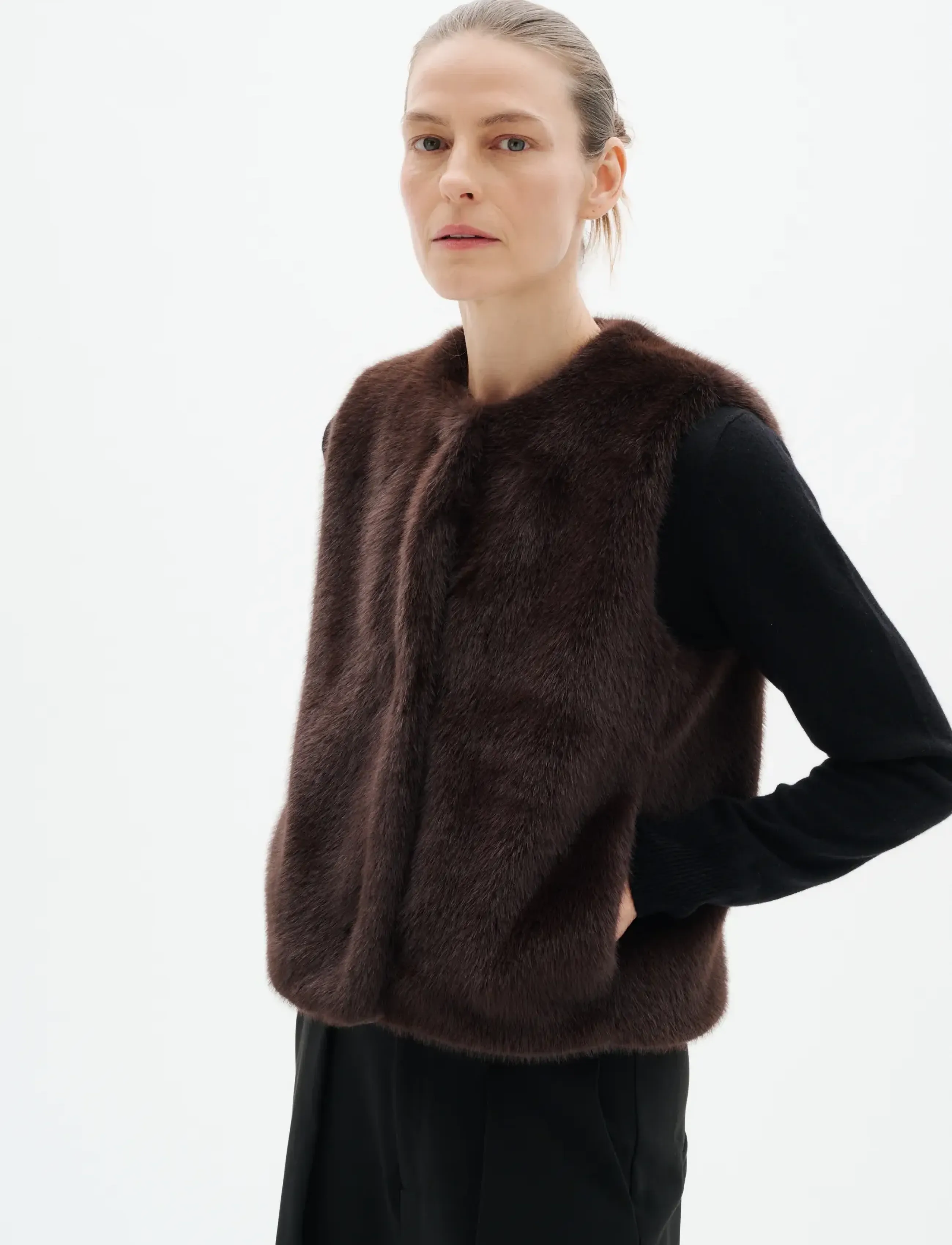 InWear Zabelleiw Waistcoat skjortor dam – bild 6