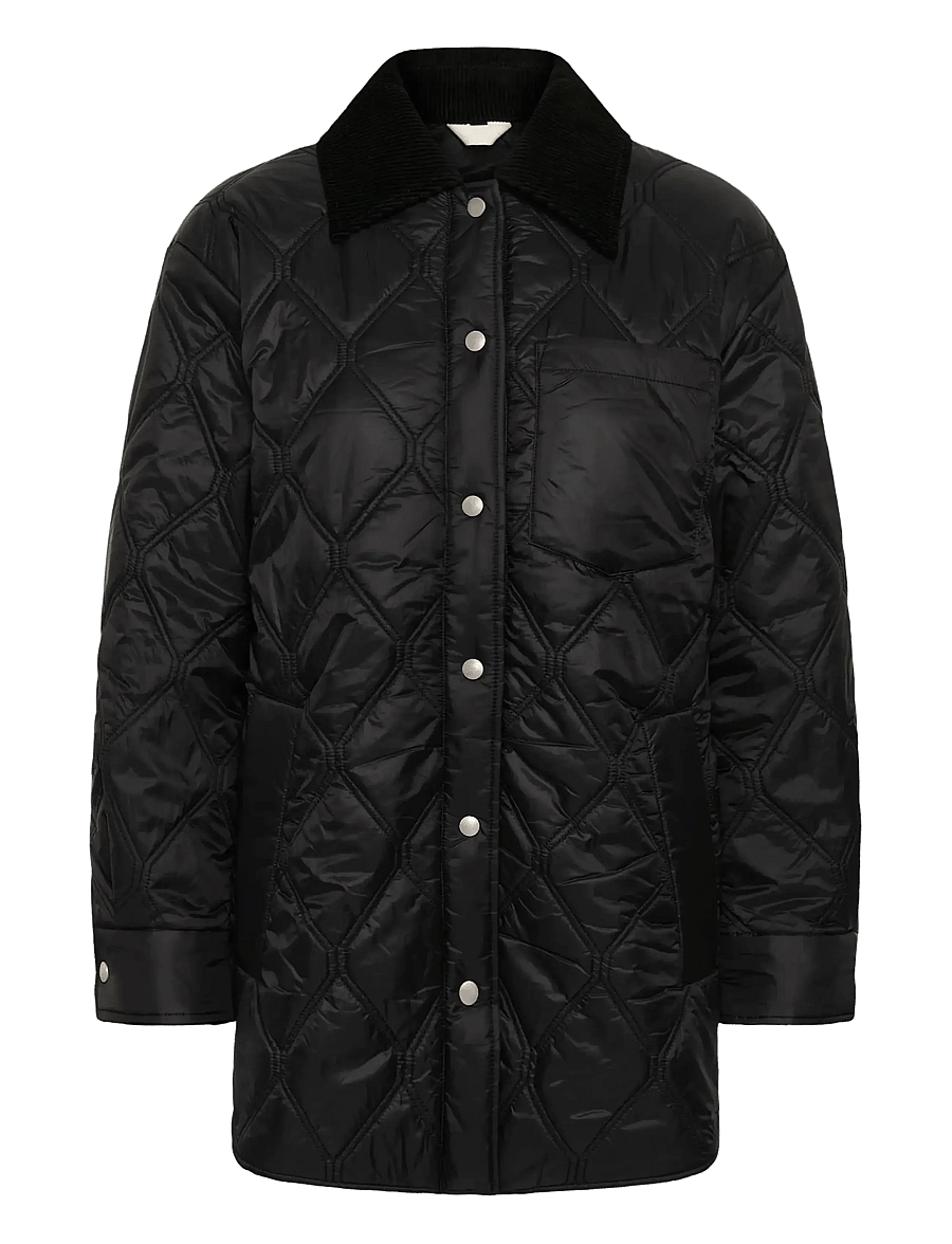 InWear - HOUSTONIW SHIRT JACKET - talvejoped - black - 1