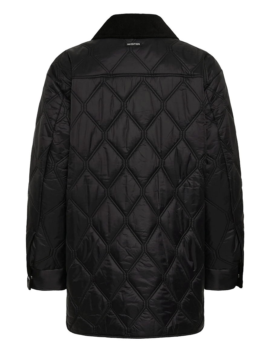 InWear - HOUSTONIW SHIRT JACKET - talvejoped - black - 2