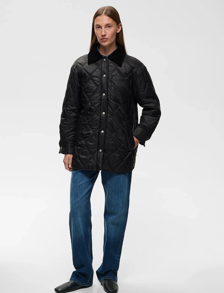 InWear - HOUSTONIW SHIRT JACKET - talvejoped - black - 0