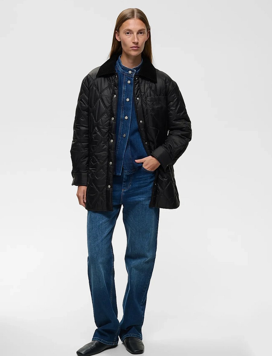 InWear - HOUSTONIW SHIRT JACKET - talvejoped - black - 5