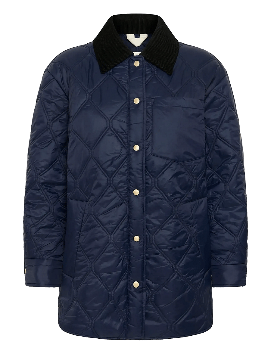 InWear - HOUSTONIW SHIRT JACKET - talvejoped - marine blue - 1