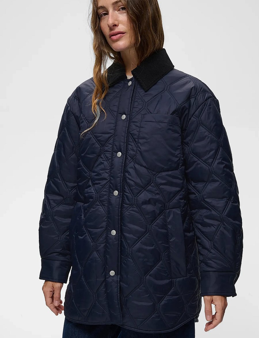 InWear - HOUSTONIW SHIRT JACKET - talvejoped - marine blue - 3