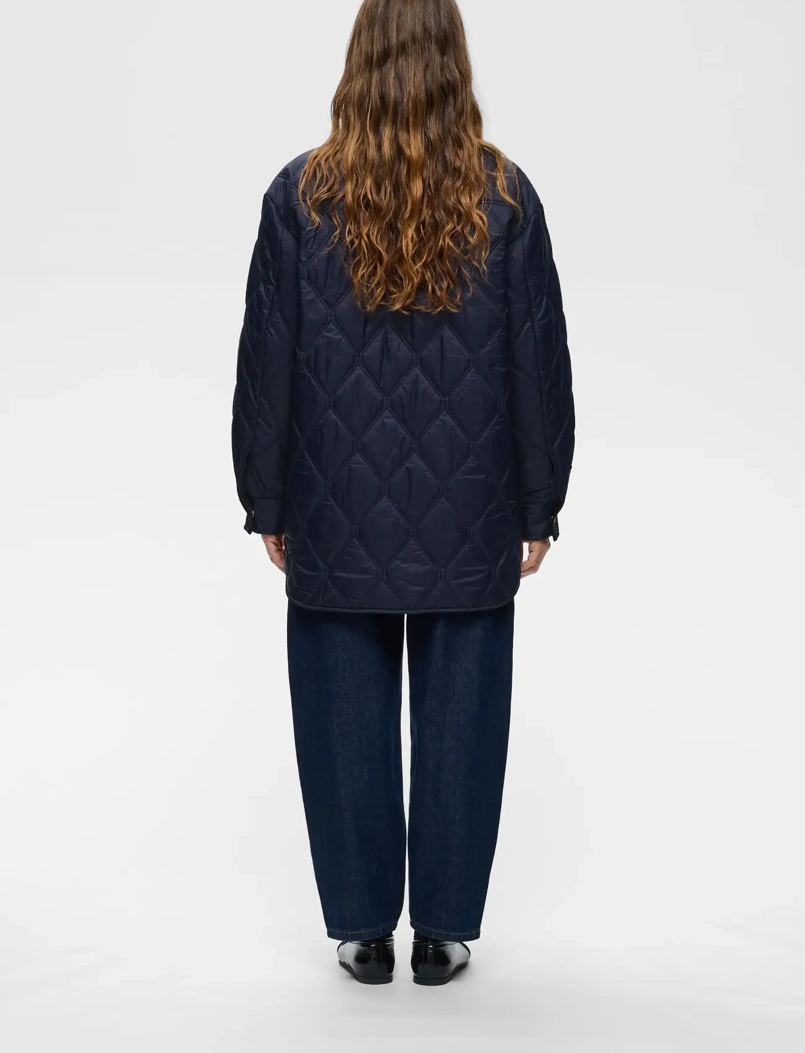 InWear - HOUSTONIW SHIRT JACKET - talvejoped - marine blue - 4