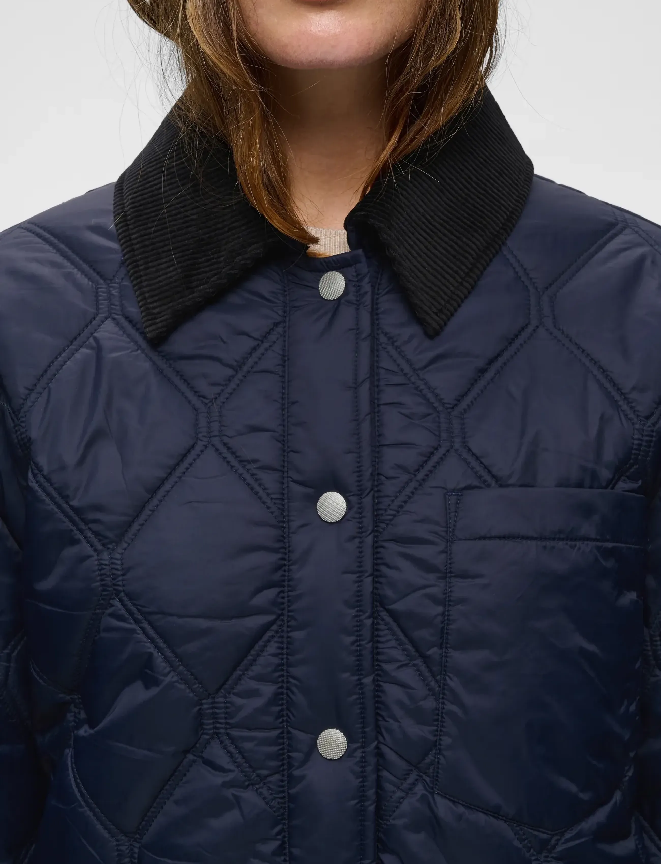 InWear - HOUSTONIW SHIRT JACKET - talvejoped - marine blue - 5
