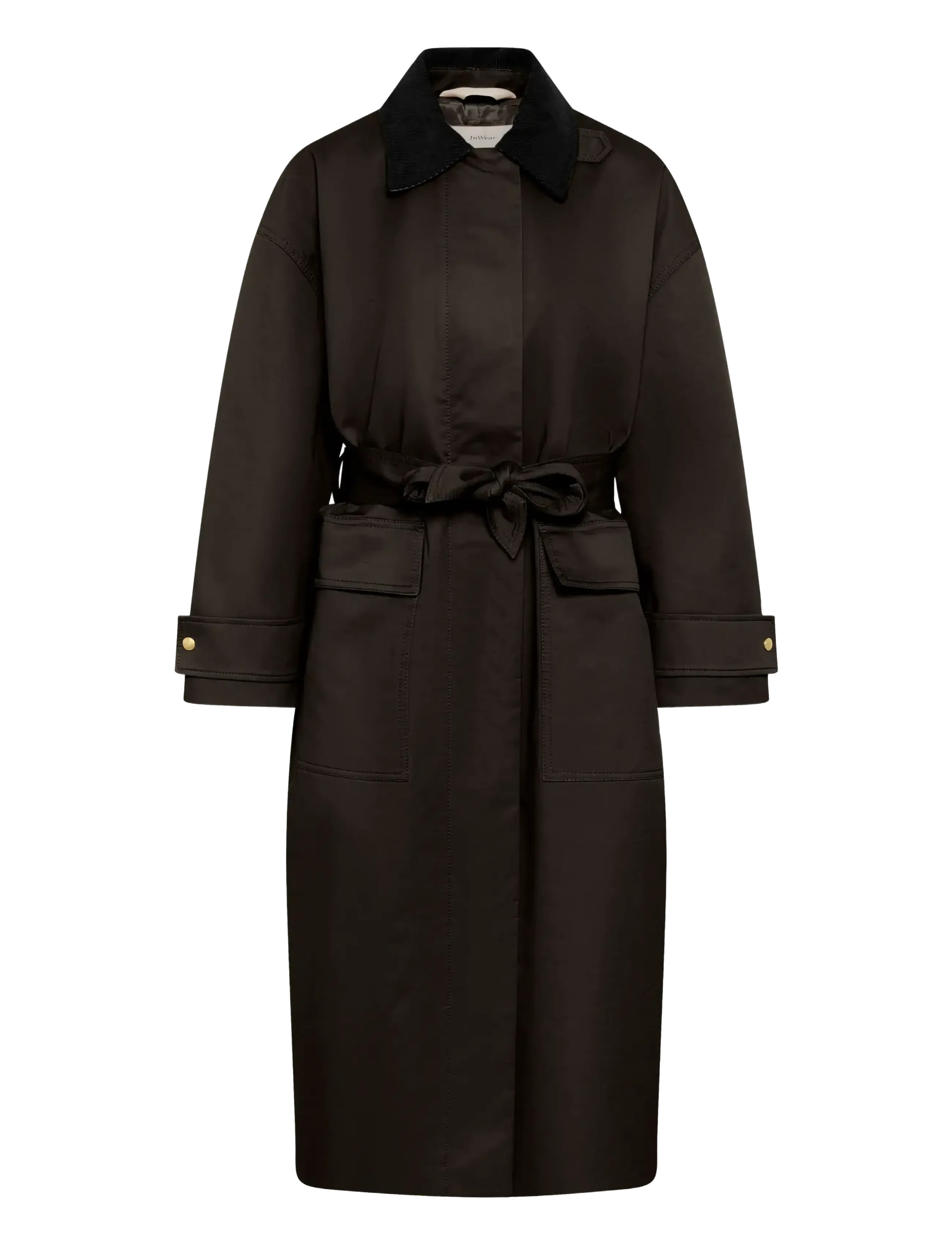 InWear HUNTERYIW COAT - Joped ja mantlid - CHOCOLATE BROWN / brown