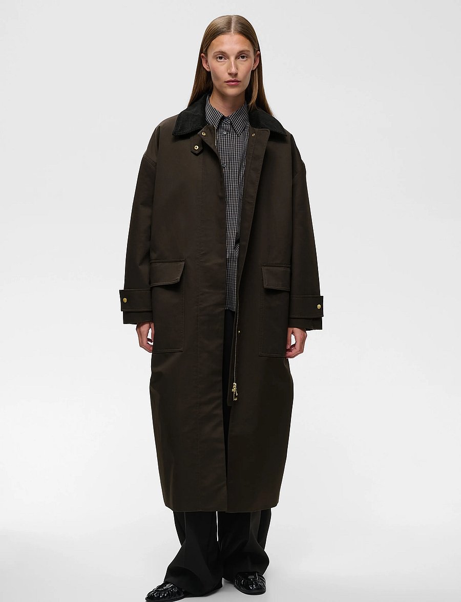 InWear - HUNTERYIW COAT - trenchcoats - chocolate brown - 0
