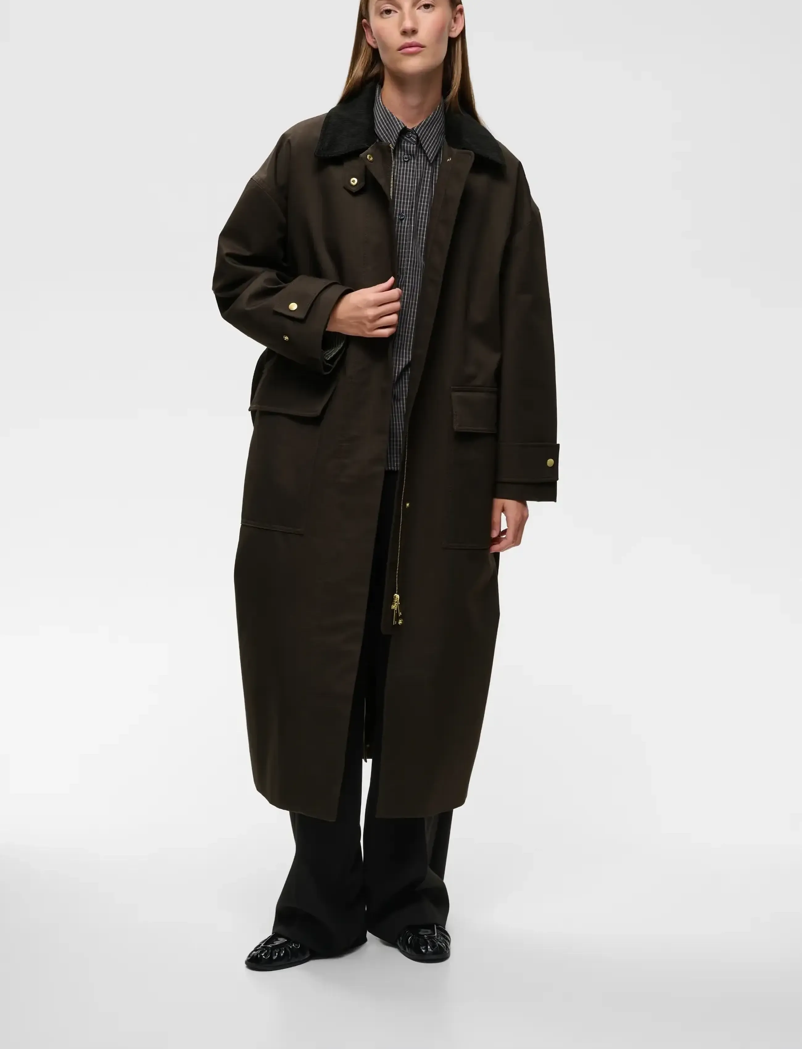 InWear - HUNTERYIW COAT - trenchcoats - chocolate brown - 3