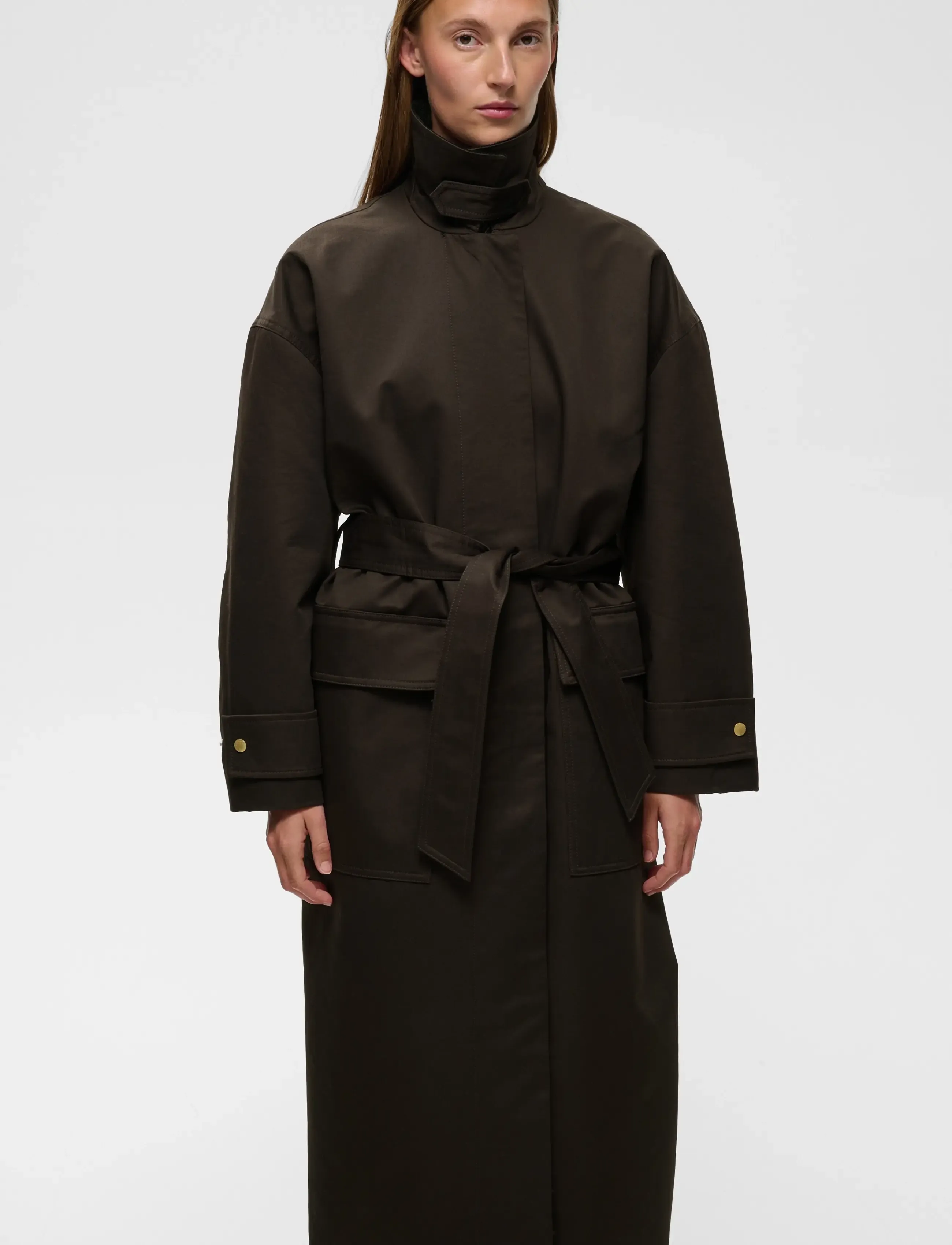 InWear - HUNTERYIW COAT - trenchcoats - chocolate brown - 4