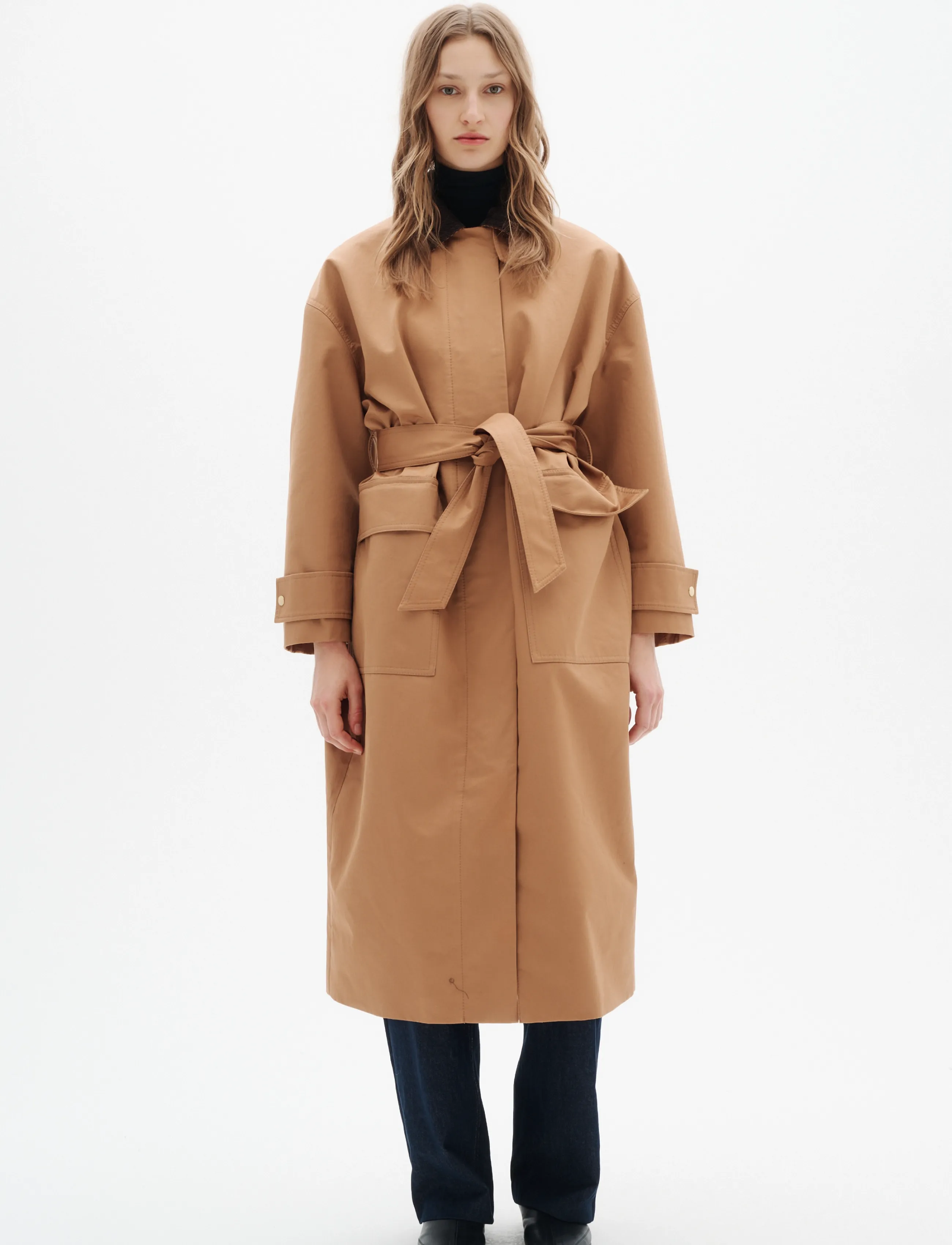 InWear HUNTERYIW COAT - Frühlingsmäntel - TOBACCO BROWN / brown