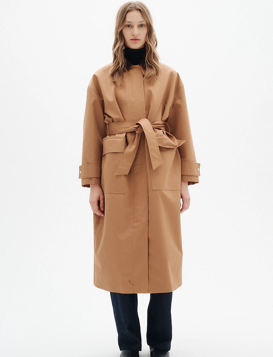 InWear - HUNTERYIW COAT - trenchcoats - tobacco brown - 0