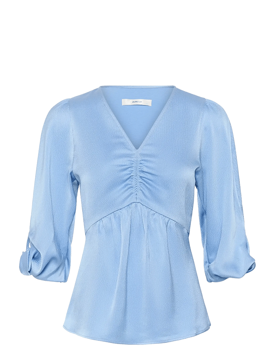 InWear - HOLLEYIW TOP - langärmelige blusen - bel air blue - 1