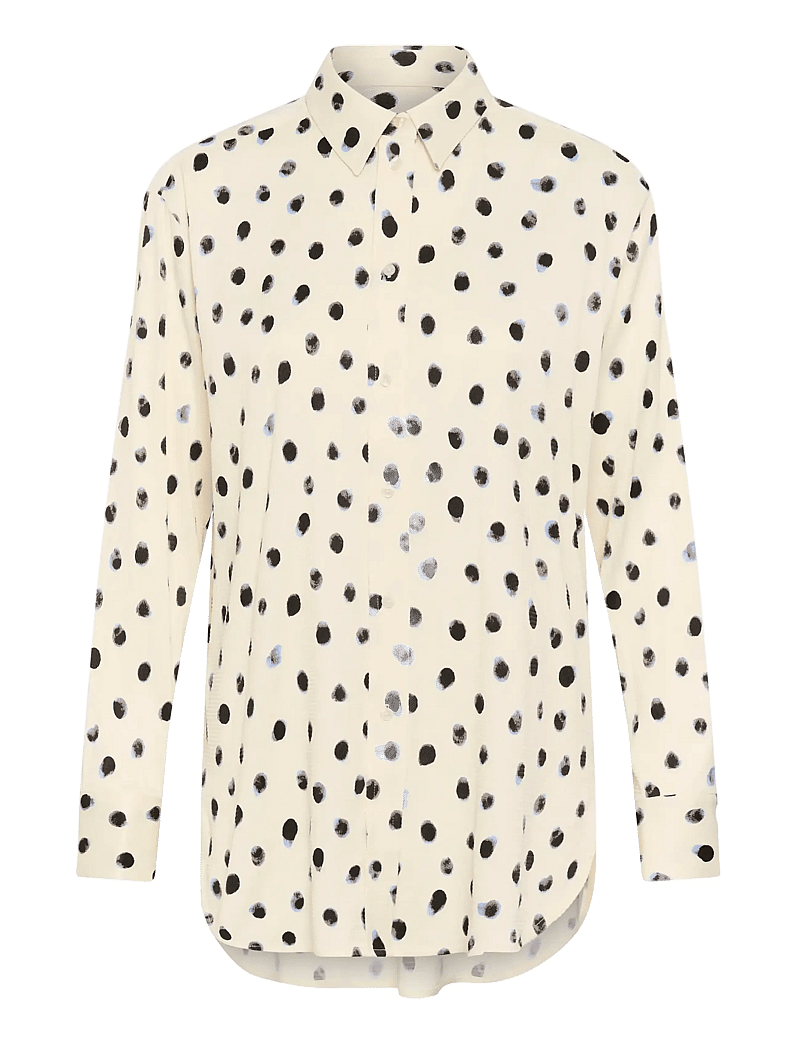 InWear - HENRIIW SHIRT - vanilla brush dot - 1