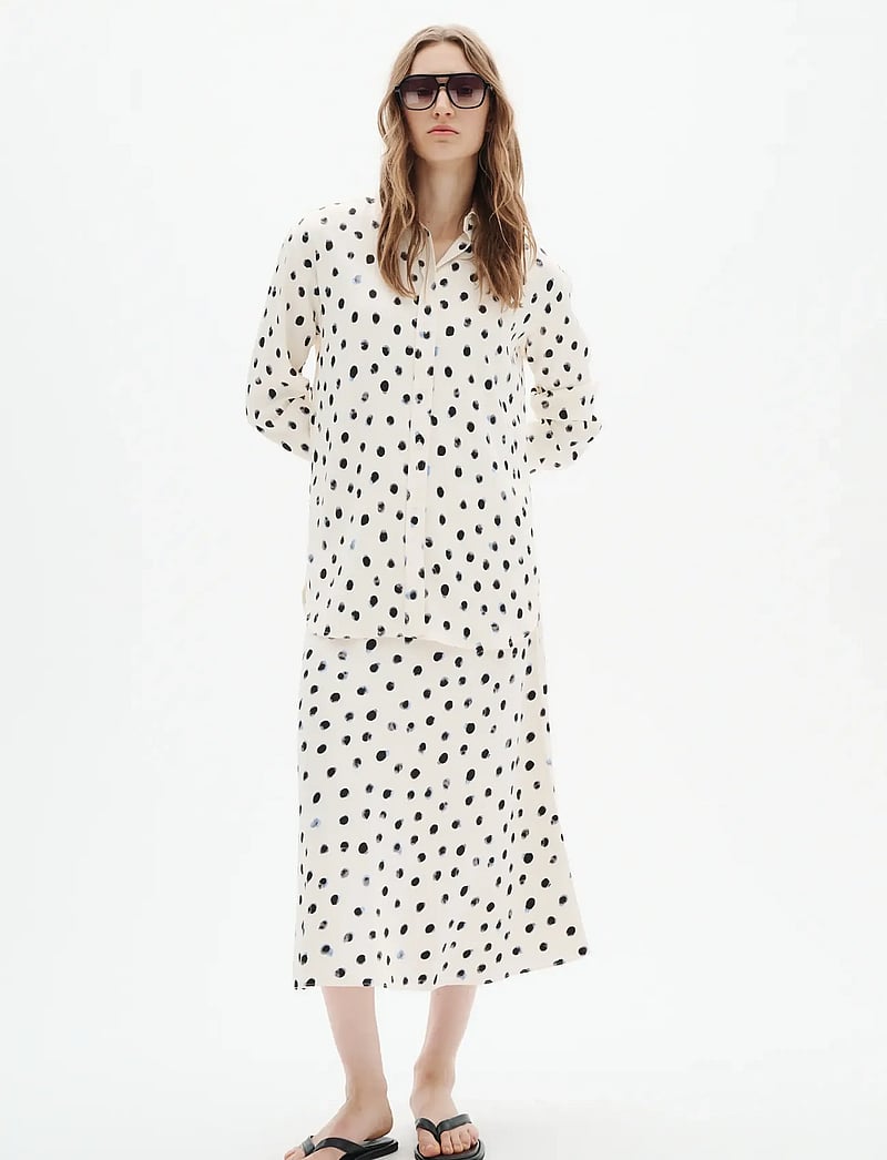 InWear - HENRIIW SHIRT - vanilla brush dot - 0