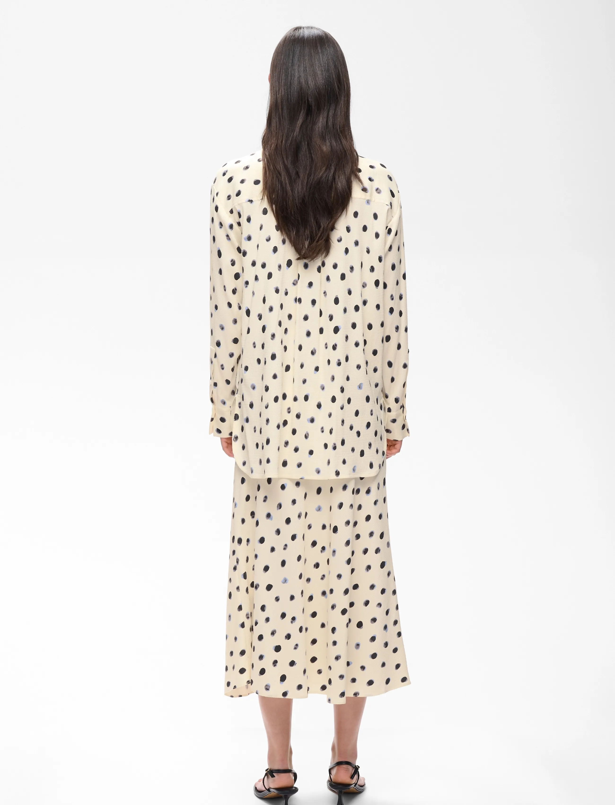 InWear - HENRIIW SHIRT - long-sleeved shirts - vanilla brush dot - 5