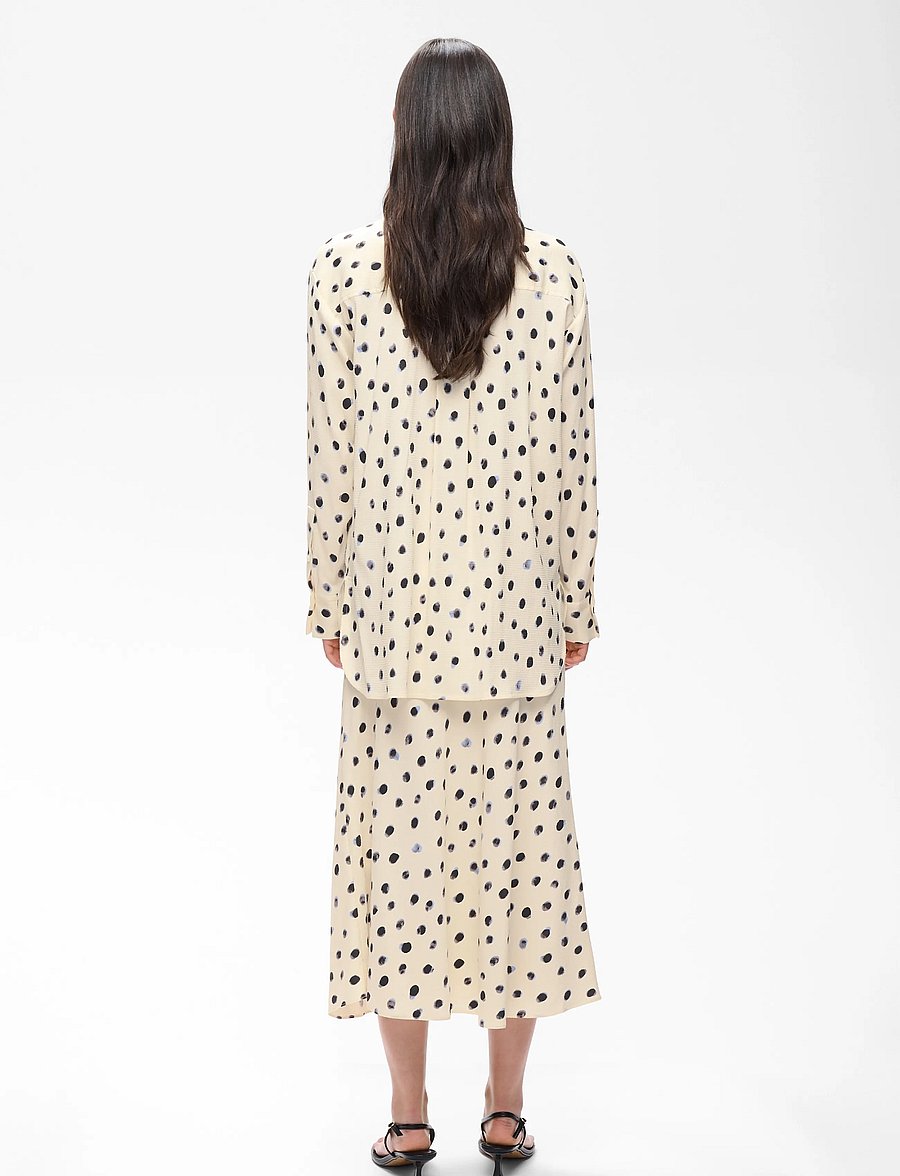 InWear - HENRIIW SHIRT - long-sleeved shirts - vanilla brush dot - 5