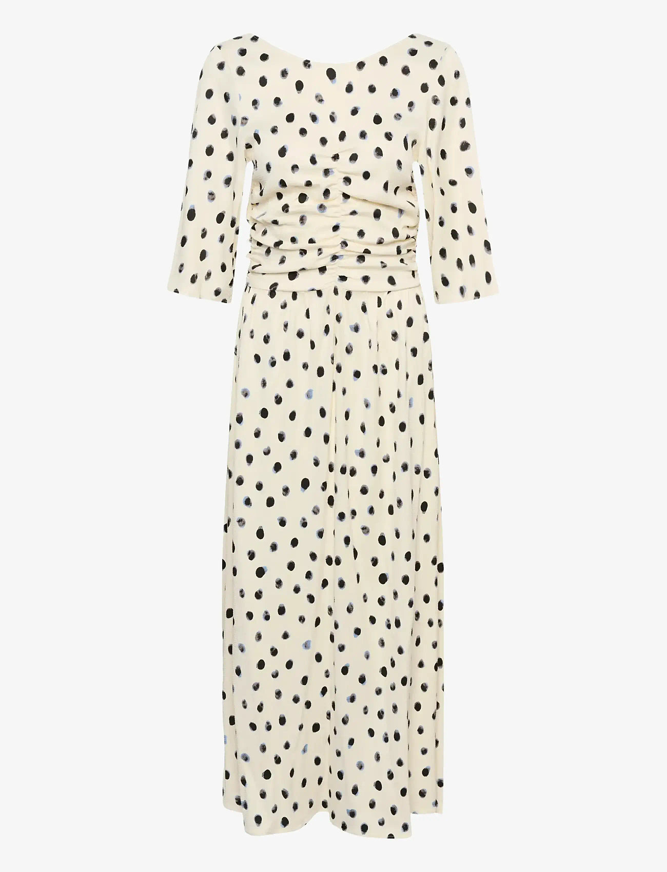 InWear - HENRIIW DRESS - vanilla brush dot - 1