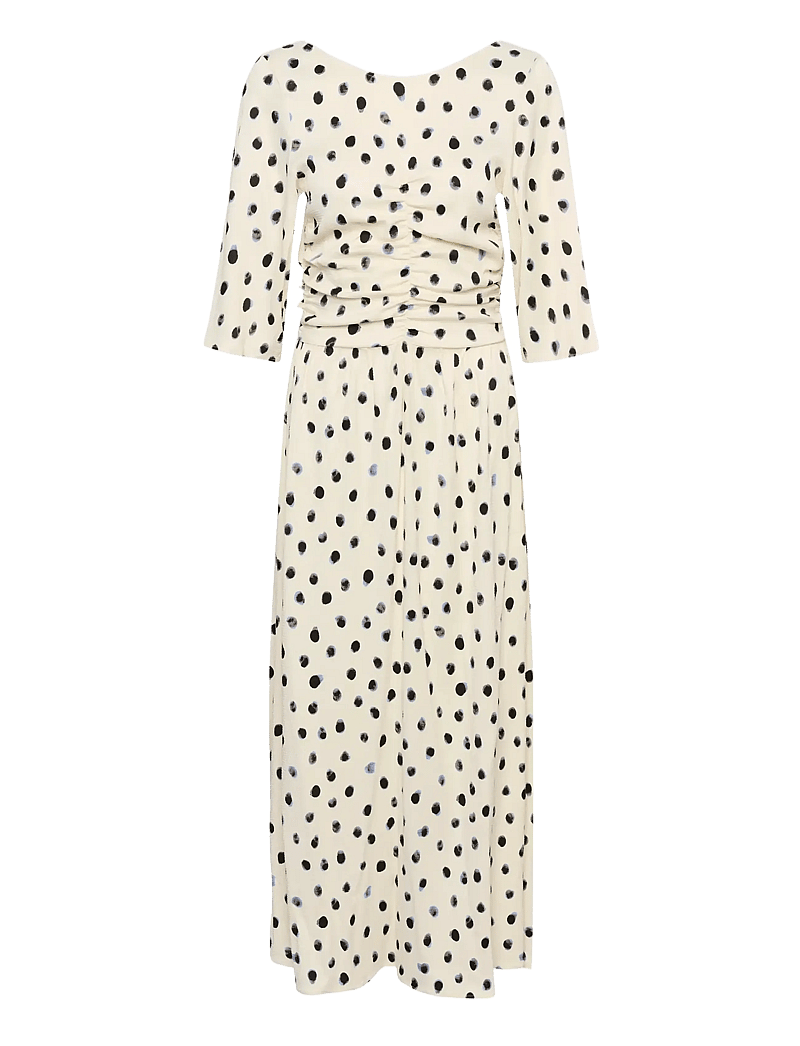 InWear - HENRIIW DRESS - vanilla brush dot - 1
