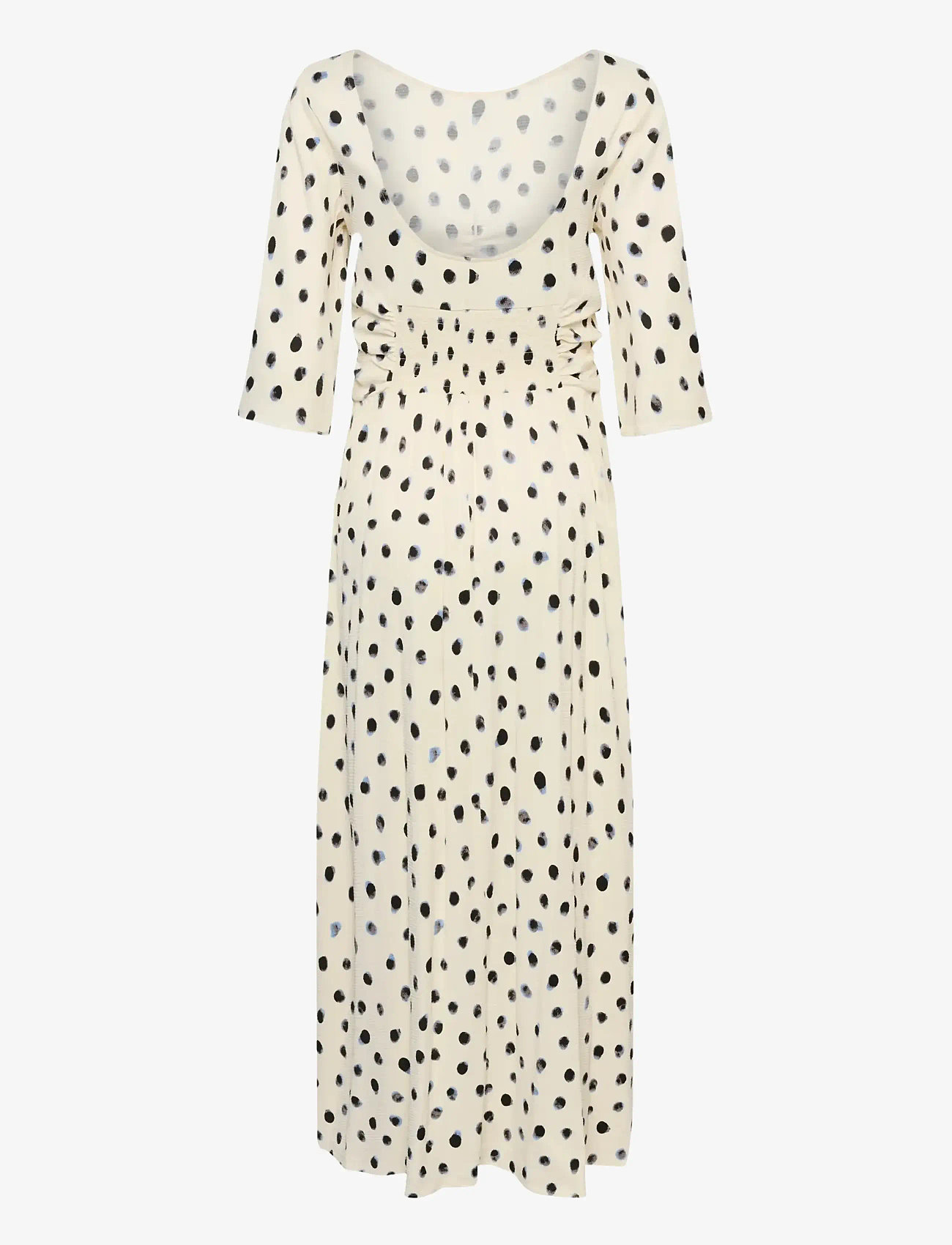 InWear - HENRIIW DRESS - vanilla brush dot - 2