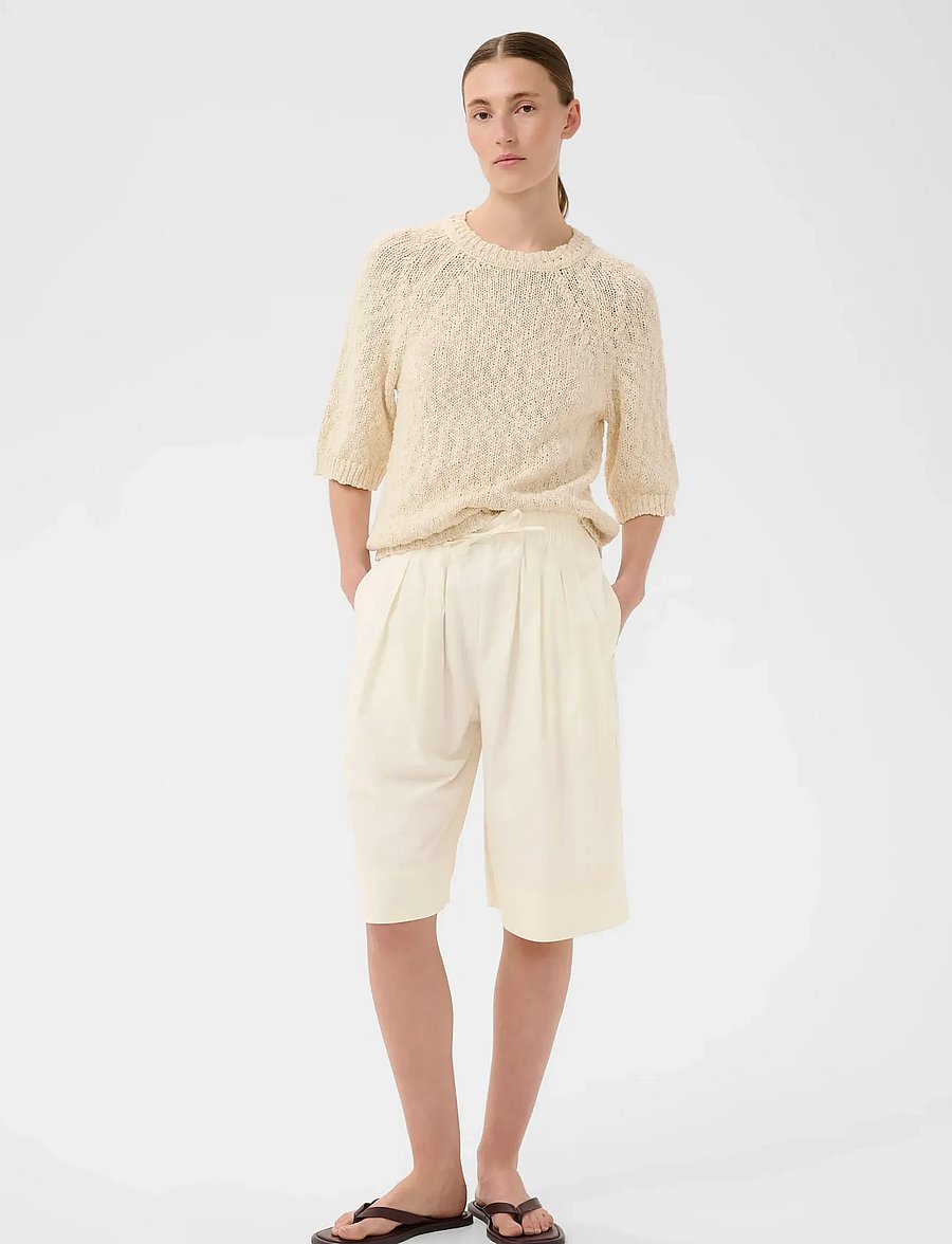 InWear - HAZEIW BERMUDA SHORTS - bermudashorts - vanilla - 0