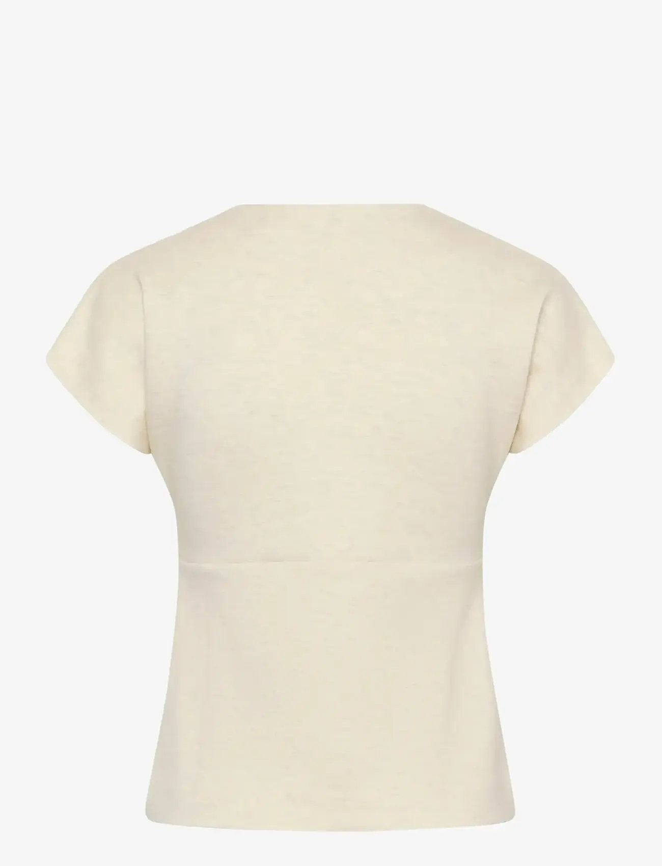 InWear - FARIIW VINCENTIW MEL BLOUSE - kortærmede bluser - ecru - 2