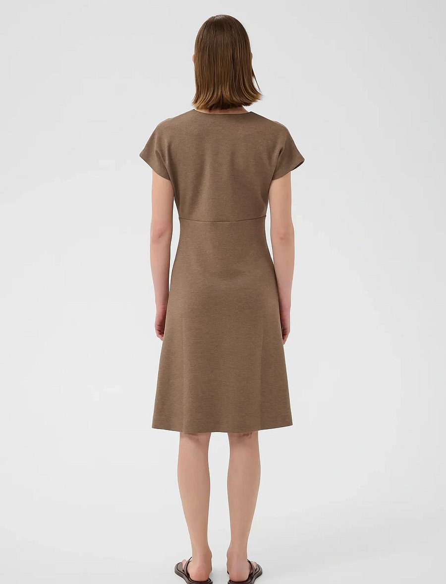 InWear - FARIIW VINCENT MEL SHORT DRESS - sommerkjoler - coffee quartz melange - 3