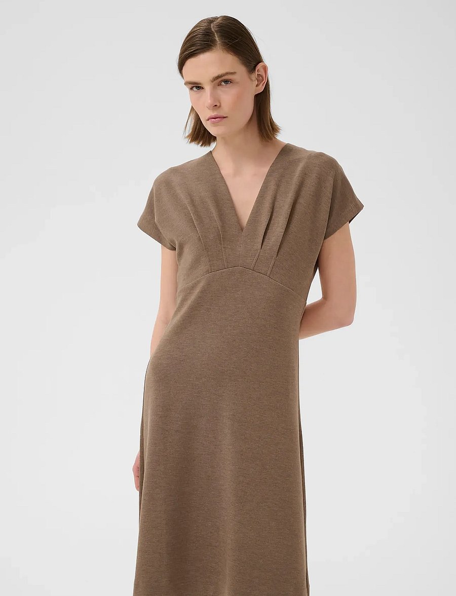 InWear - FARIIW VINCENT MEL SHORT DRESS - sommerkjoler - coffee quartz melange - 4