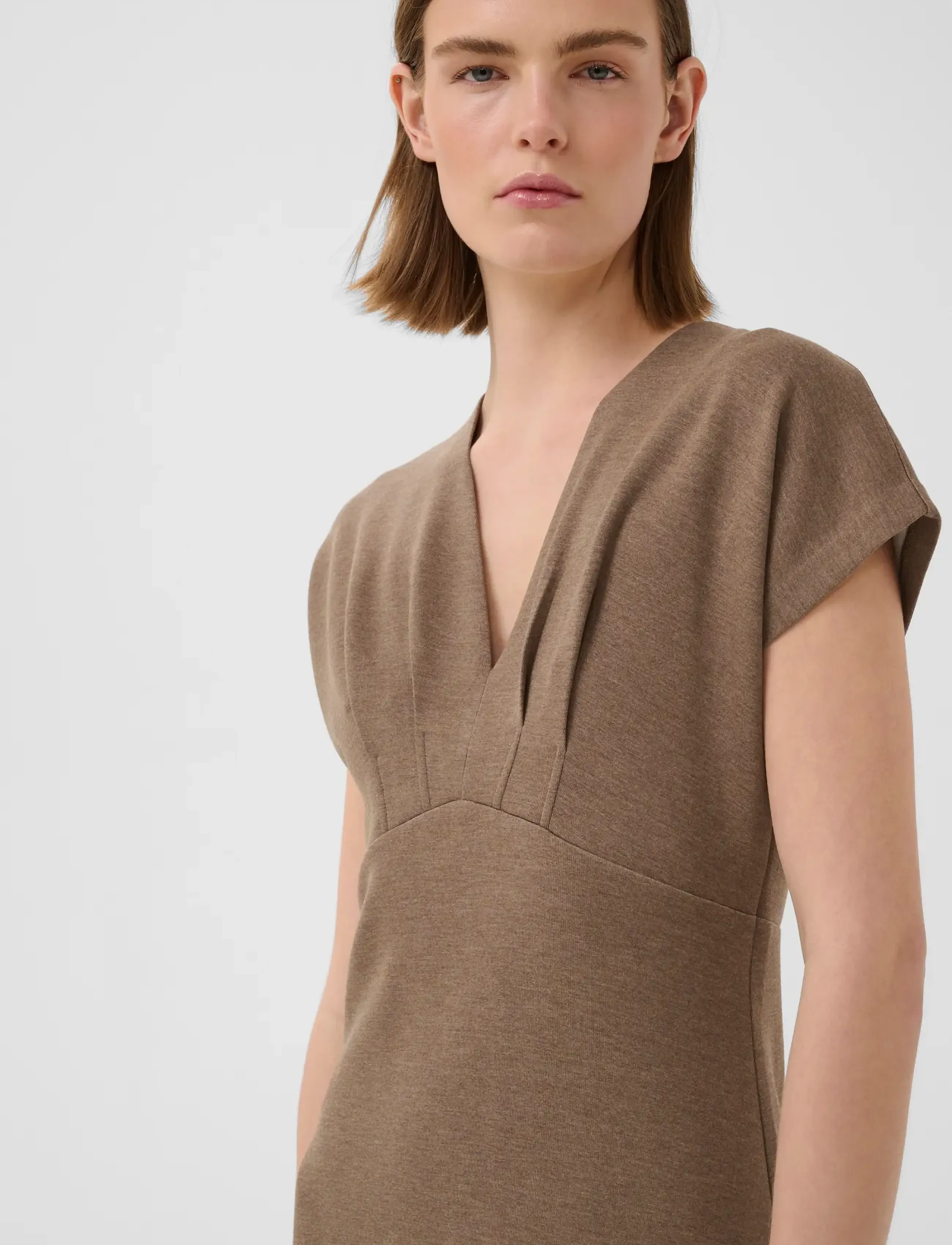 InWear - FARIIW VINCENT MEL SHORT DRESS - sommerkjoler - coffee quartz melange - 5
