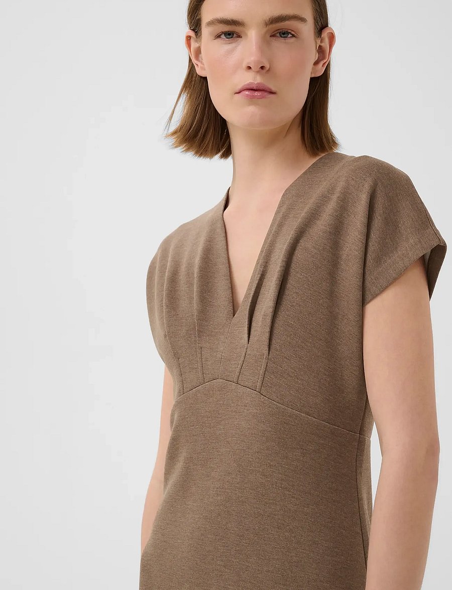 InWear - FARIIW VINCENT MEL SHORT DRESS - sommerkjoler - coffee quartz melange - 5