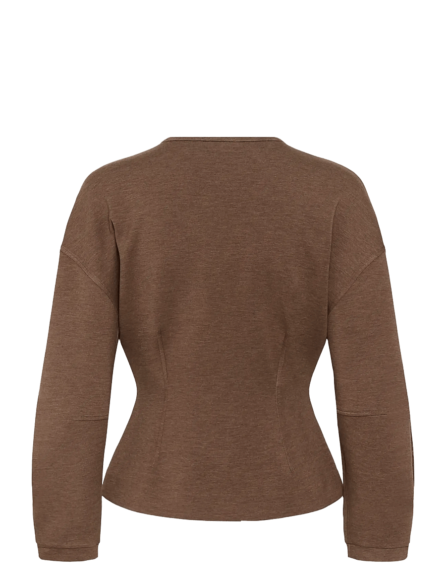 InWear - FARIIW VINCENTIW MEL JACKET - einreihige blazer - coffee quartz melange - 2