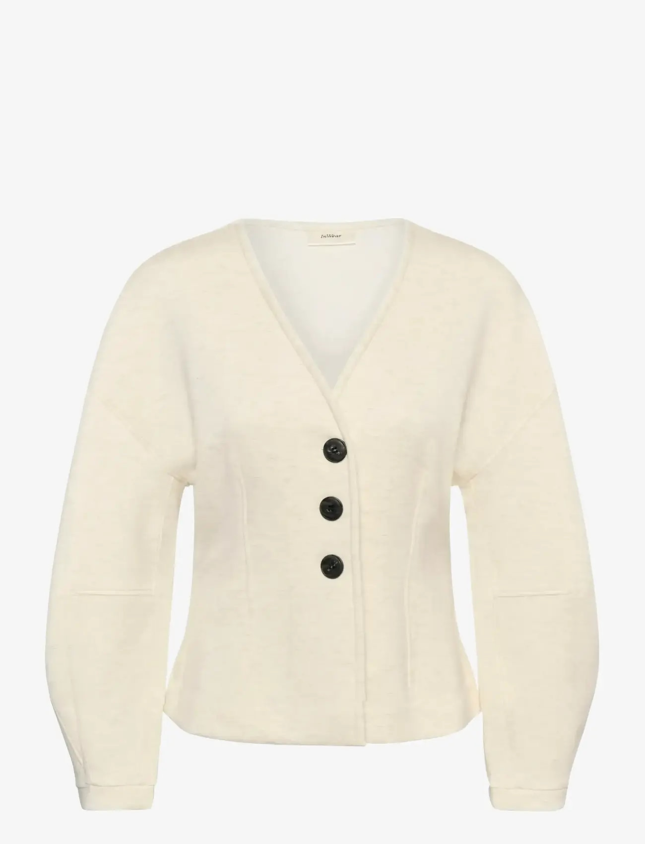 InWear - FARIIW VINCENTIW MEL JACKET - enkeltradede blazere - ecru - 1