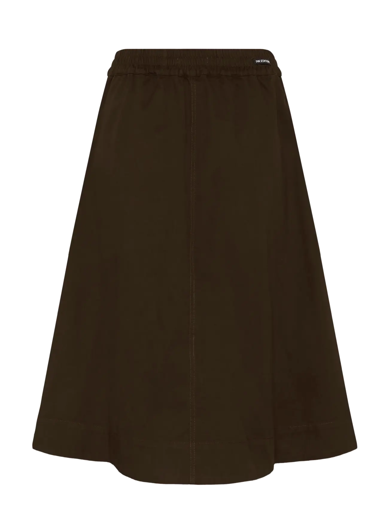 InWear - HAIKOIW PULLON SKIRT - midi skirts - chocolate brown - 2