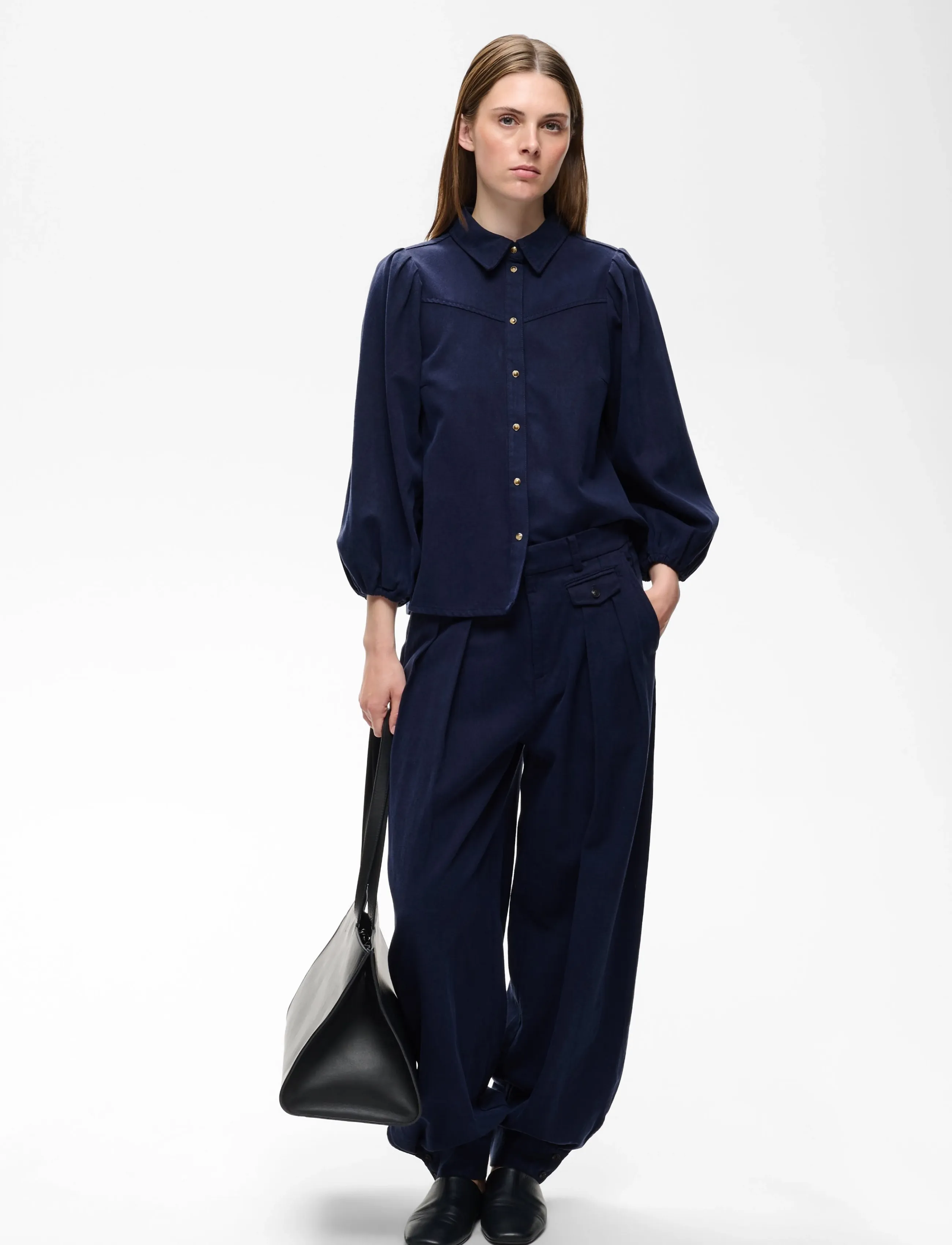 InWear HESSIW PANTS - Kleidung - MIDNIGHT MAGIC / navy