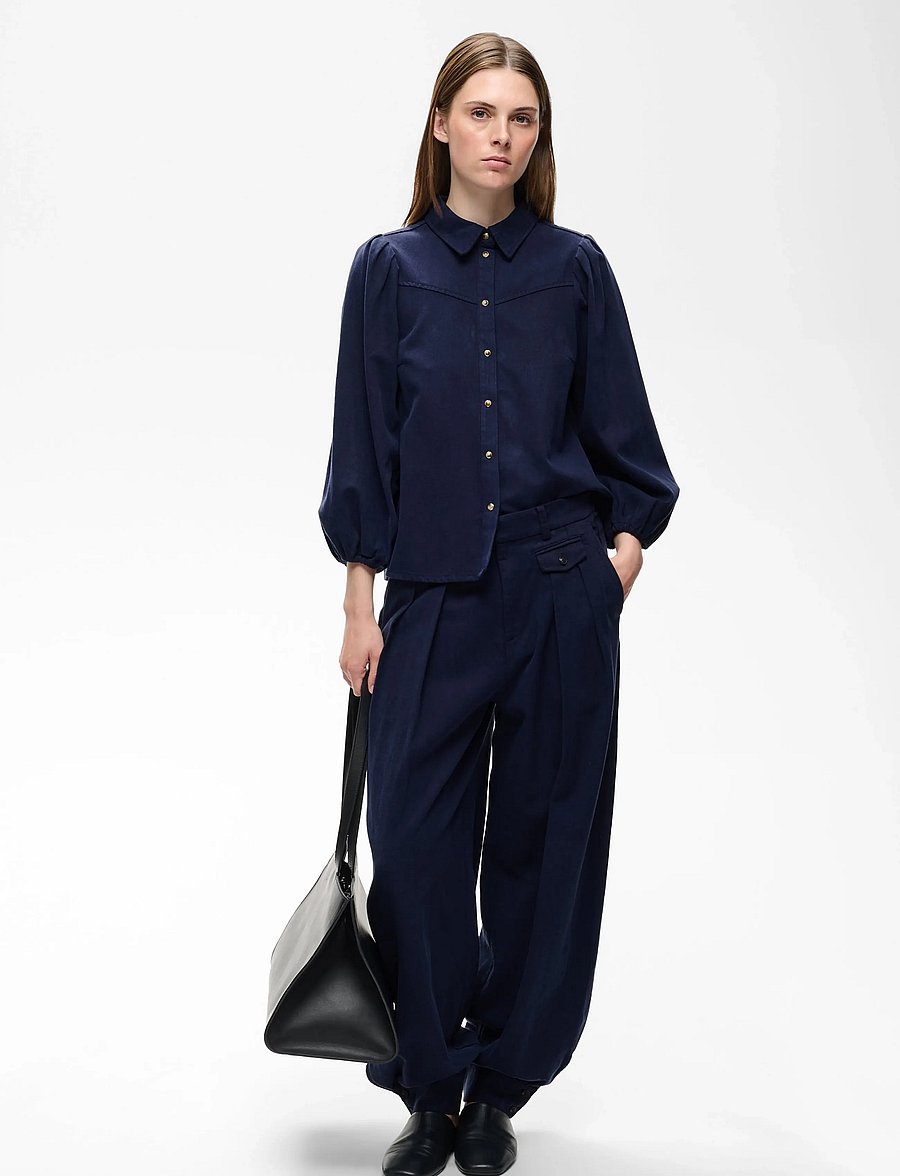 InWear - HESSIW PANTS - midnight magic - 0